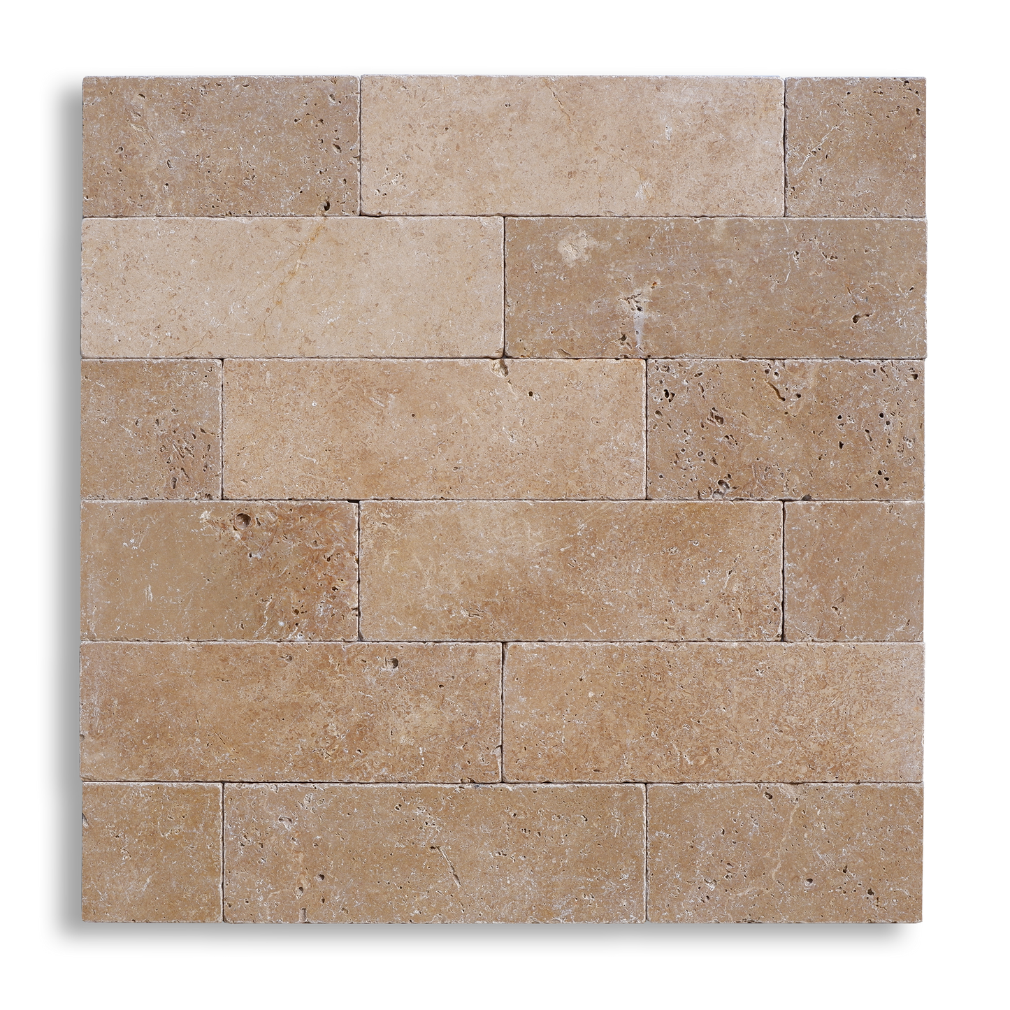 Piastrelle Pietra Travertino Noce 1x10x30 cm | Stone Art - STONE ART