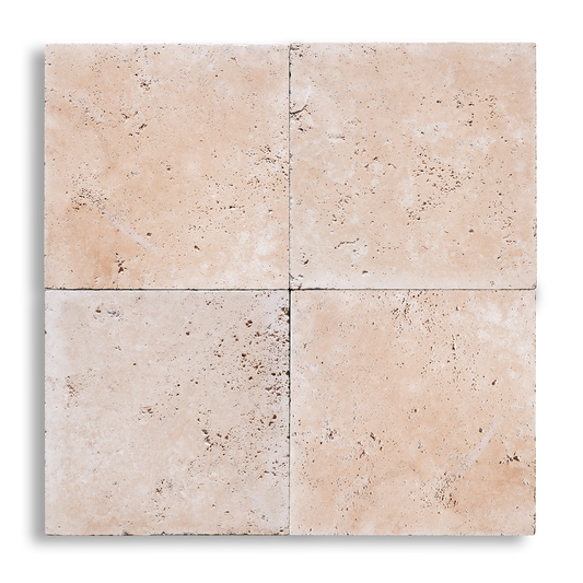 Piastrelle Pietra Travertino Chiaro Light 3,2x61x61 cm | Stone Art - STONE ART