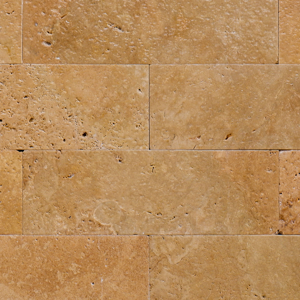 Piastrelle Pietra Travertino Noce 1x10x30 cm | Stone Art