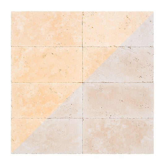 Piastrelle Pietra Travertino Chiaro Light 1,2x30,5x61 cm | Stone Art