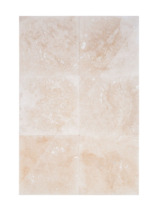 Piastrelle Pietra Travertino Chiaro Stuccato 1,2x61X61cm | Stone Art