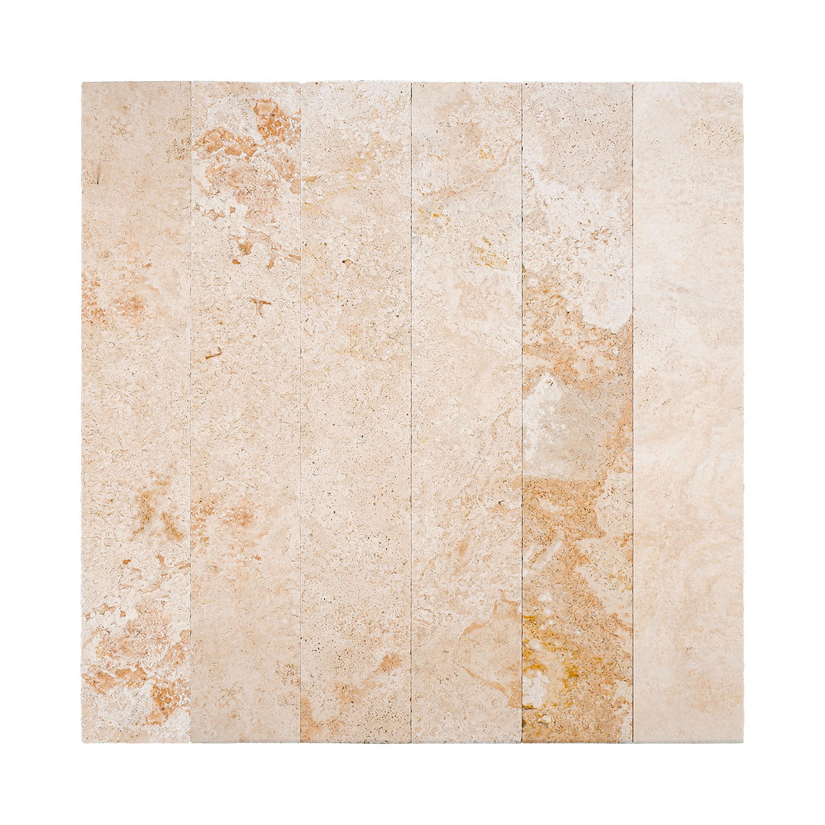 Piastrelle Pietra Travertino Chiaro 1,2x20,3x122 cm | Stone Art