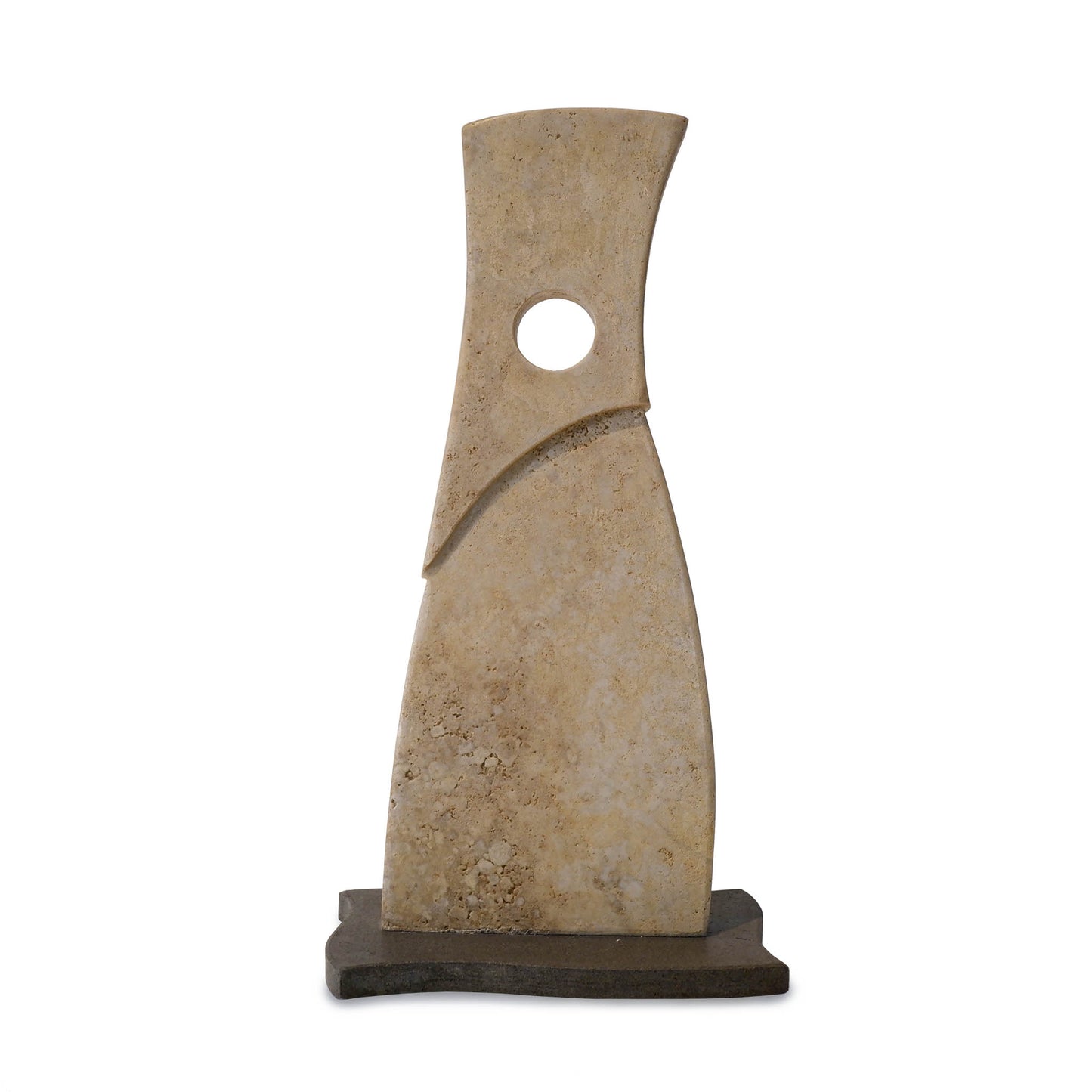 Portabottiglie Vino in pietra Travertino e Basalto | Stone Art