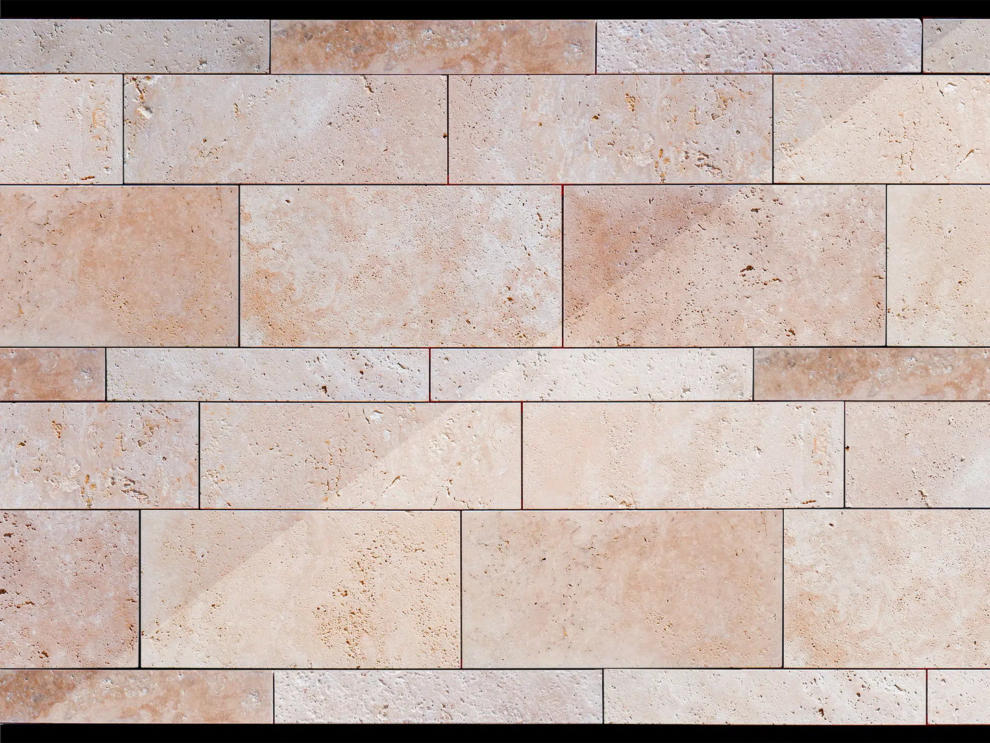 piastrelle per pavimenti e pareti in travertino chiaro naturale di stone art