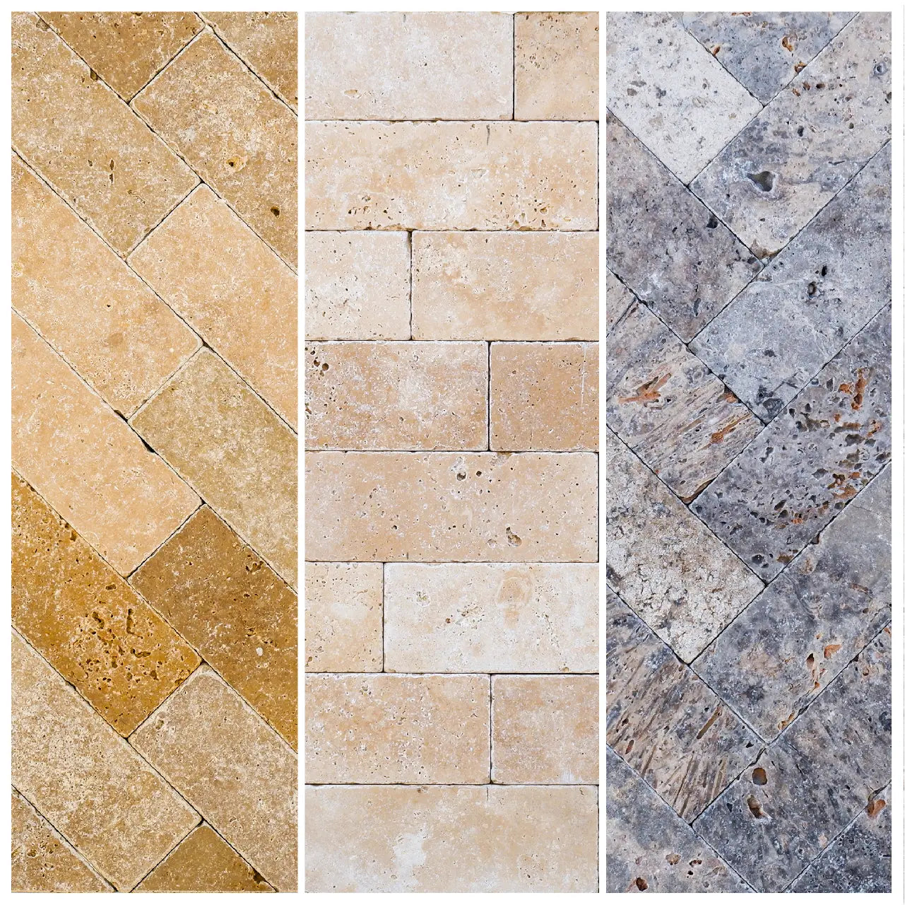 copertina delle piastrelle in pietra naturale ideali per pavimenti e rivestimenti di dimensioni 7,5x20,3cm vendute da stone art