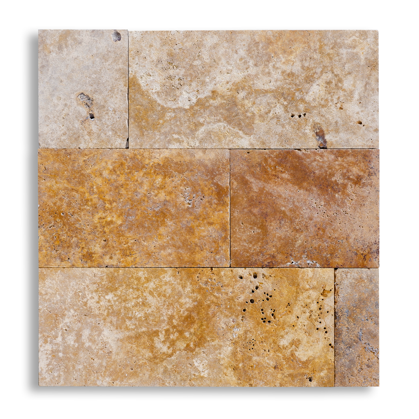 Piastrelle Pietra Travertino Gold 1x20,3xFL | Stone Art - STONE ART