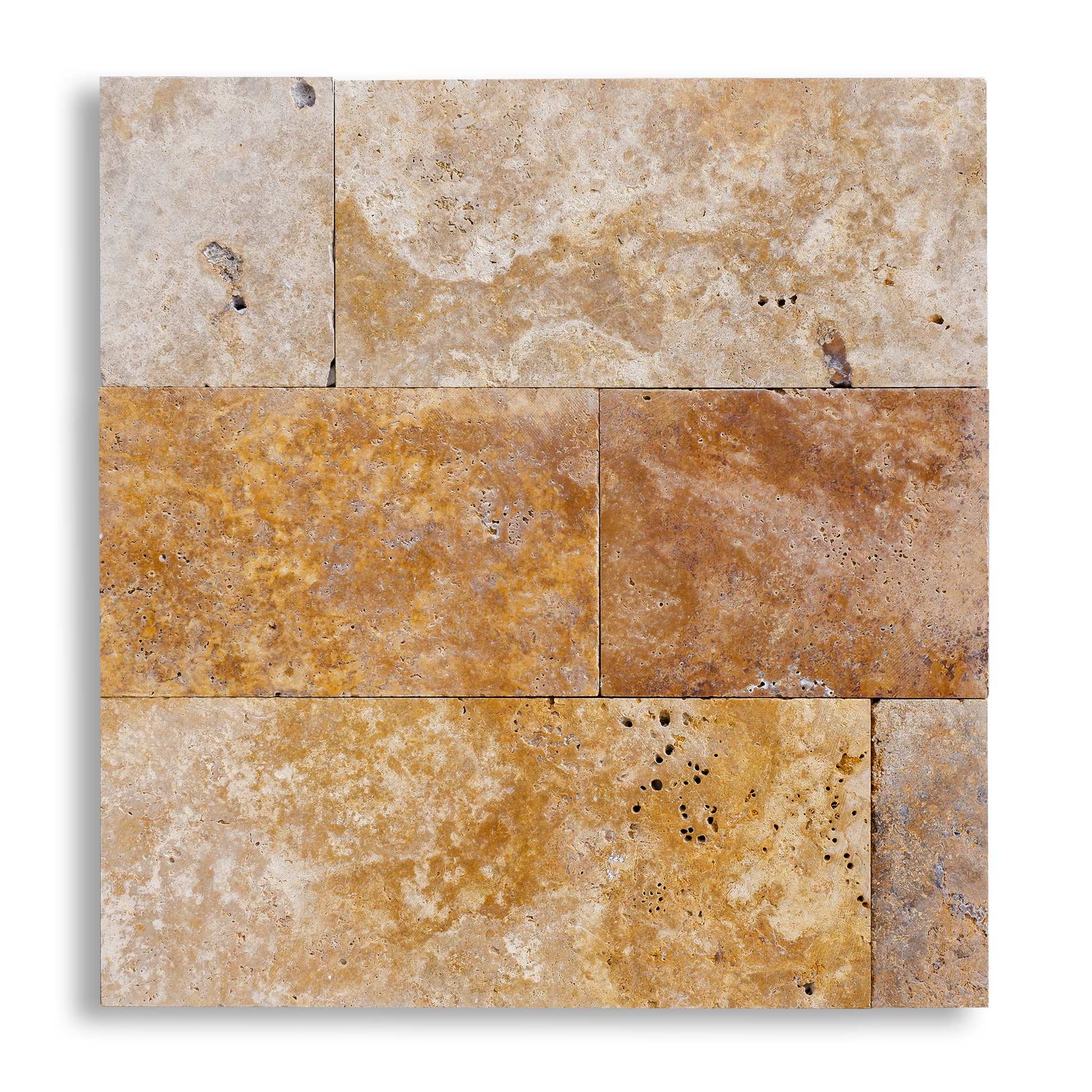 Piastrelle Pietra Travertino Gold 1x20,3xFL | Stone Art - STONE ART