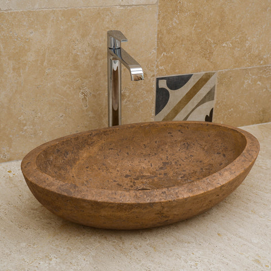 lavabo-bagno-ovale-travertino-noce-35x55x17-StoneArt