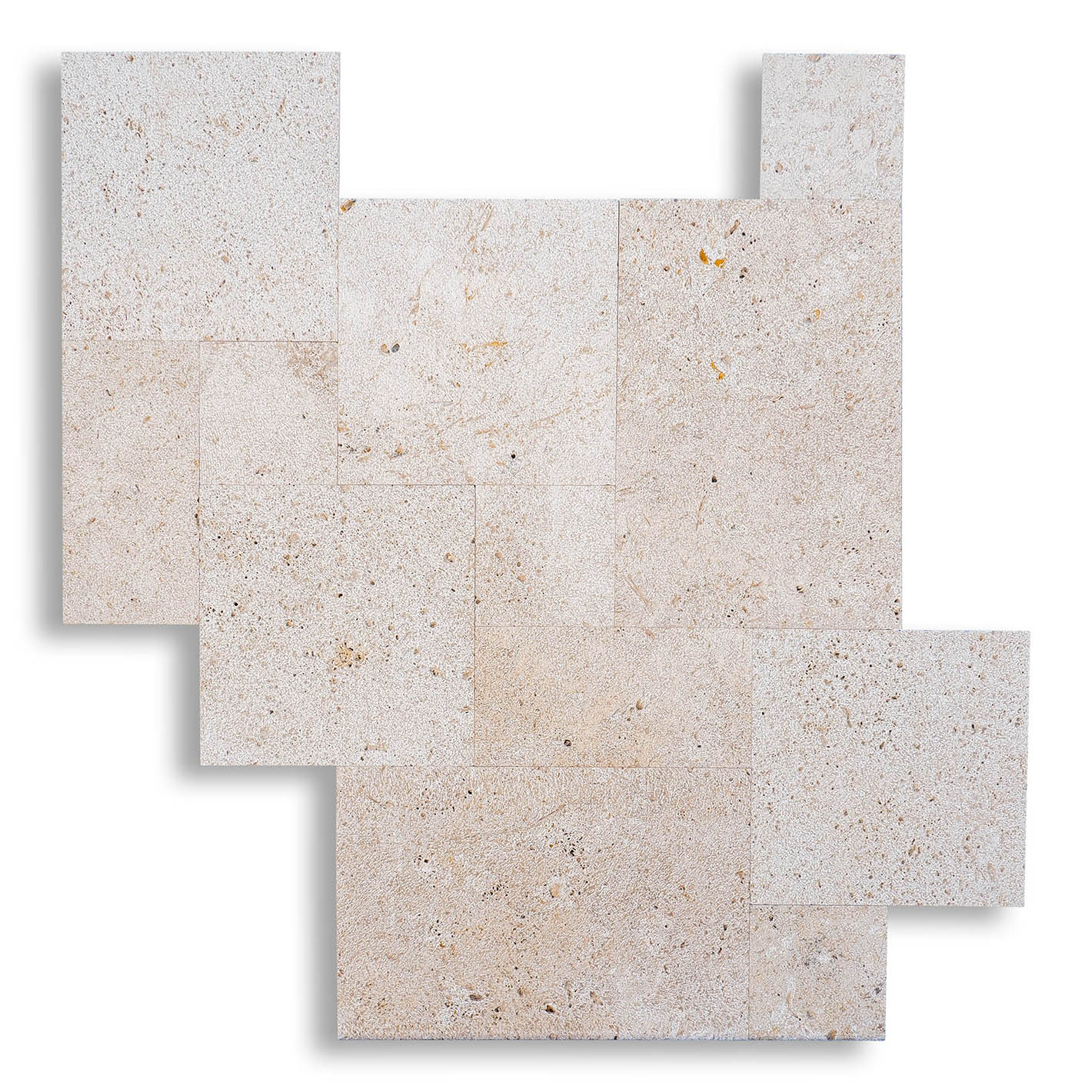 Piastrelle Opus Romano Pietra Travertino Country Granigliate | Stone Art