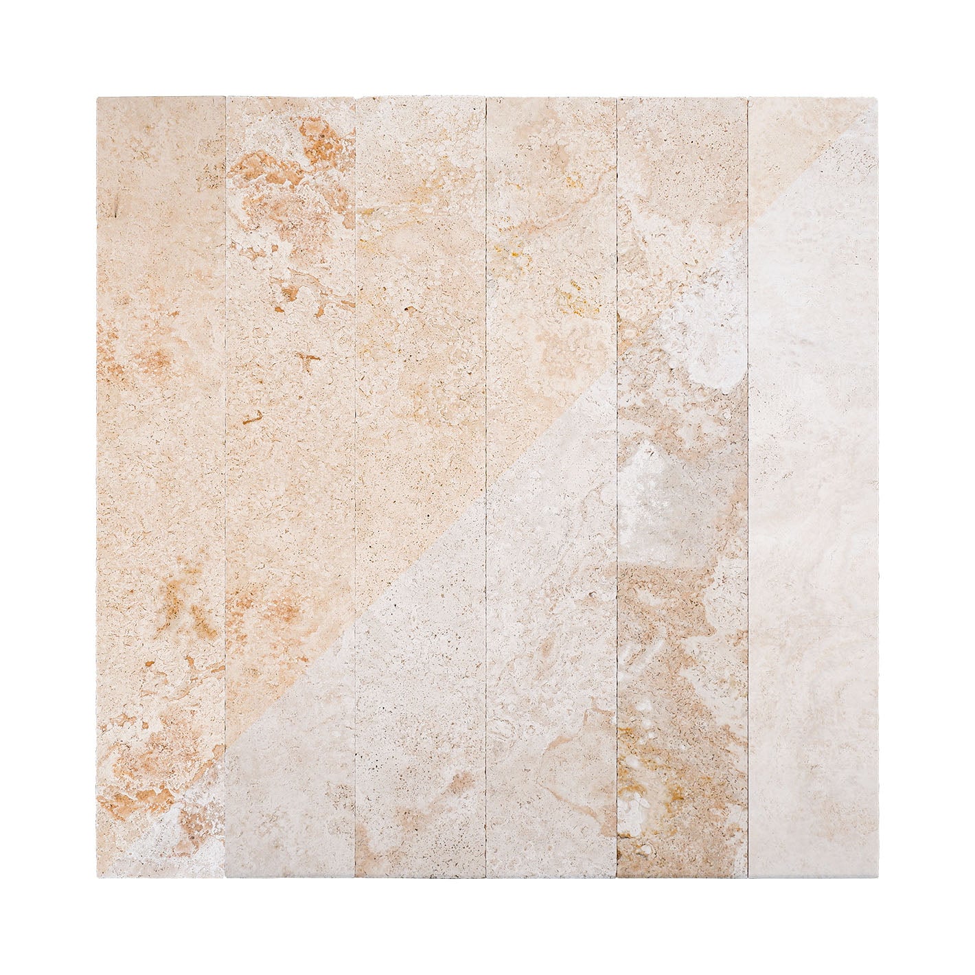 Piastrelle Pietra Travertino Chiaro 1,2x20,3x122 cm | Stone Art