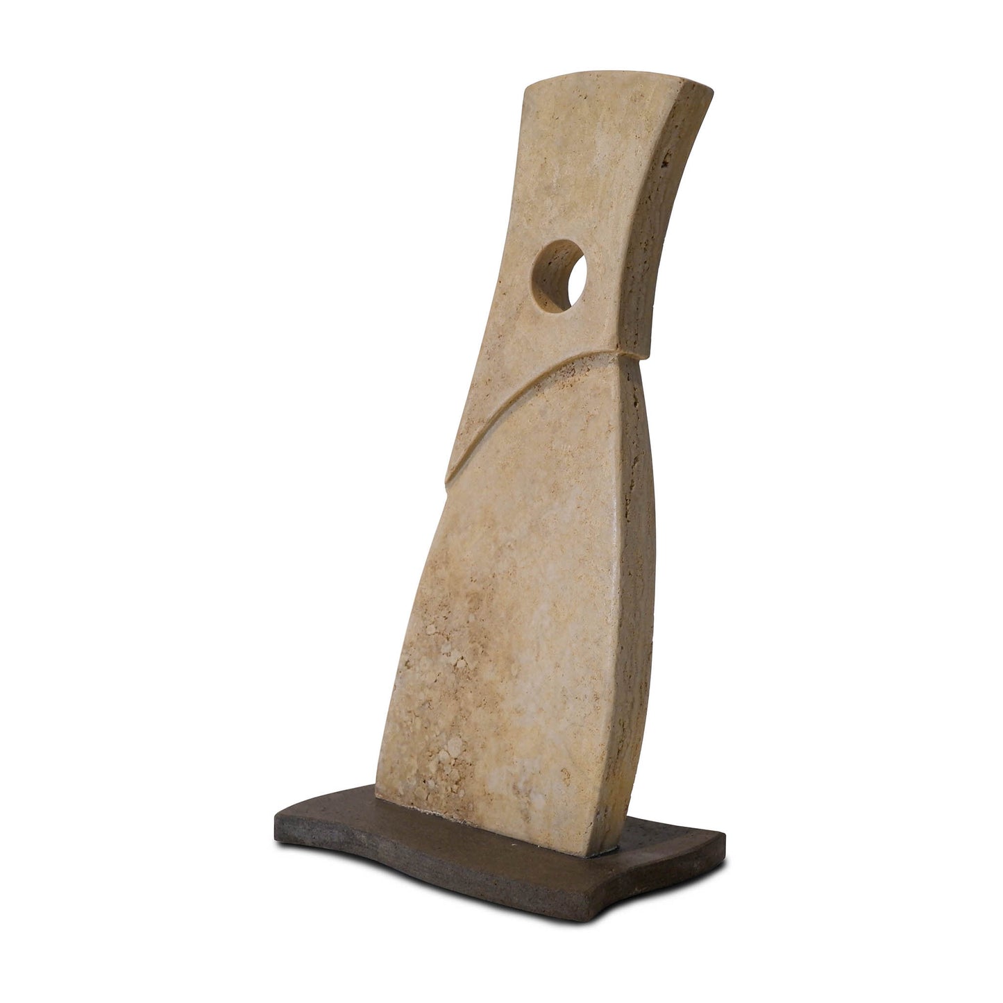 Portabottiglie Vino in pietra Travertino e Basalto | Stone Art