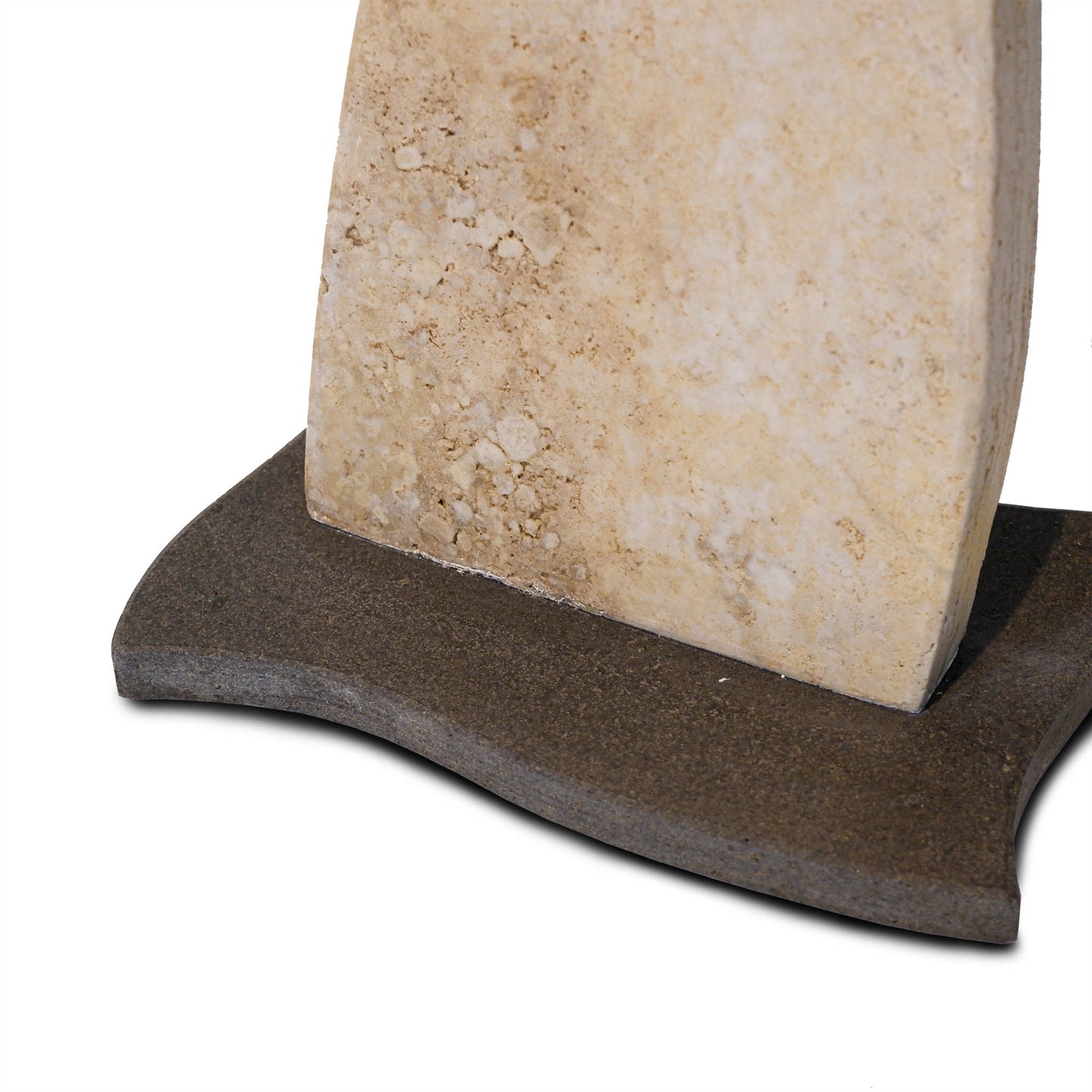 Portabottiglie Vino in pietra Travertino e Basalto | Stone Art